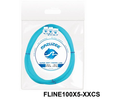 AQUA MARINE - Supersoft Fishing Line (100X5 Coils Connected)